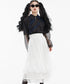 Sleeve Mesh Blouse